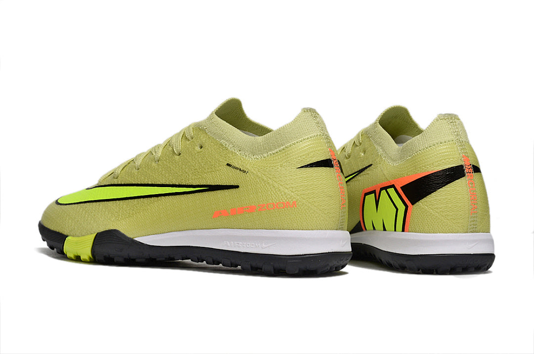 Kid size Mercurial Vapor 16 - yellow / black - TF low cut