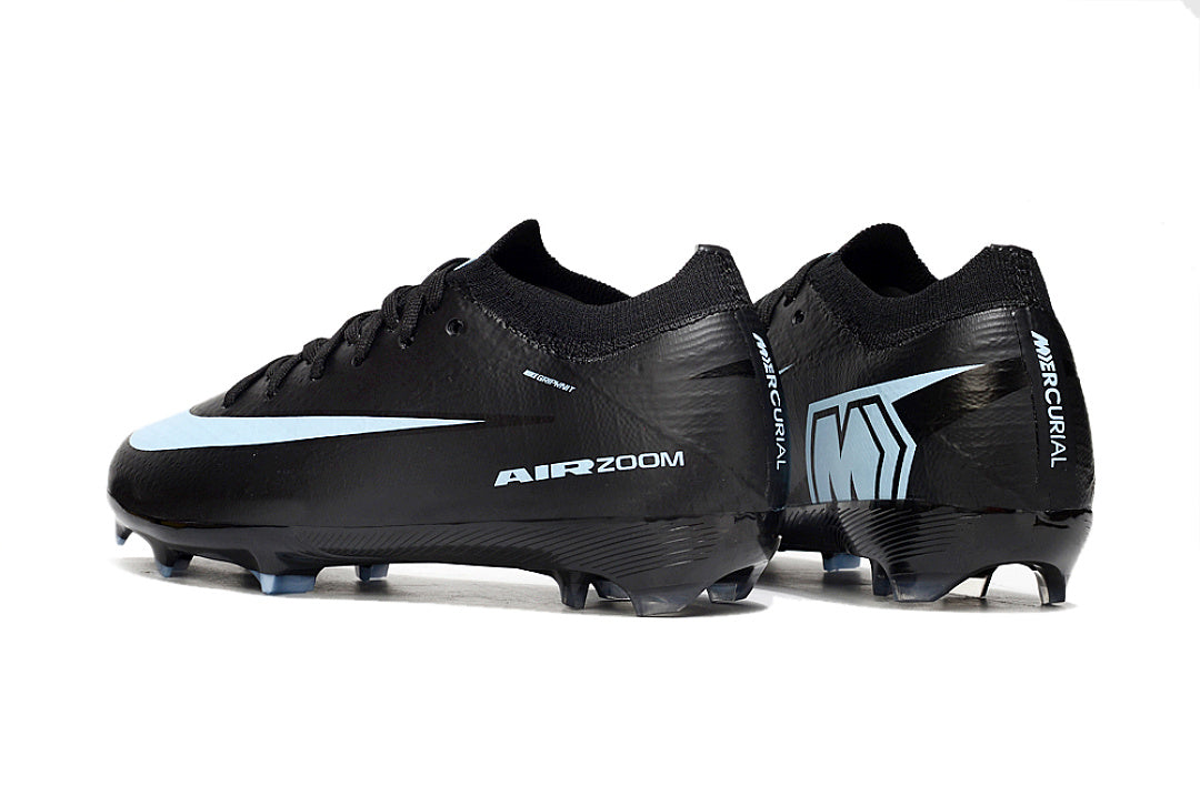 Kid size Mercurial Vapor 16 - black / blue - FG low cut