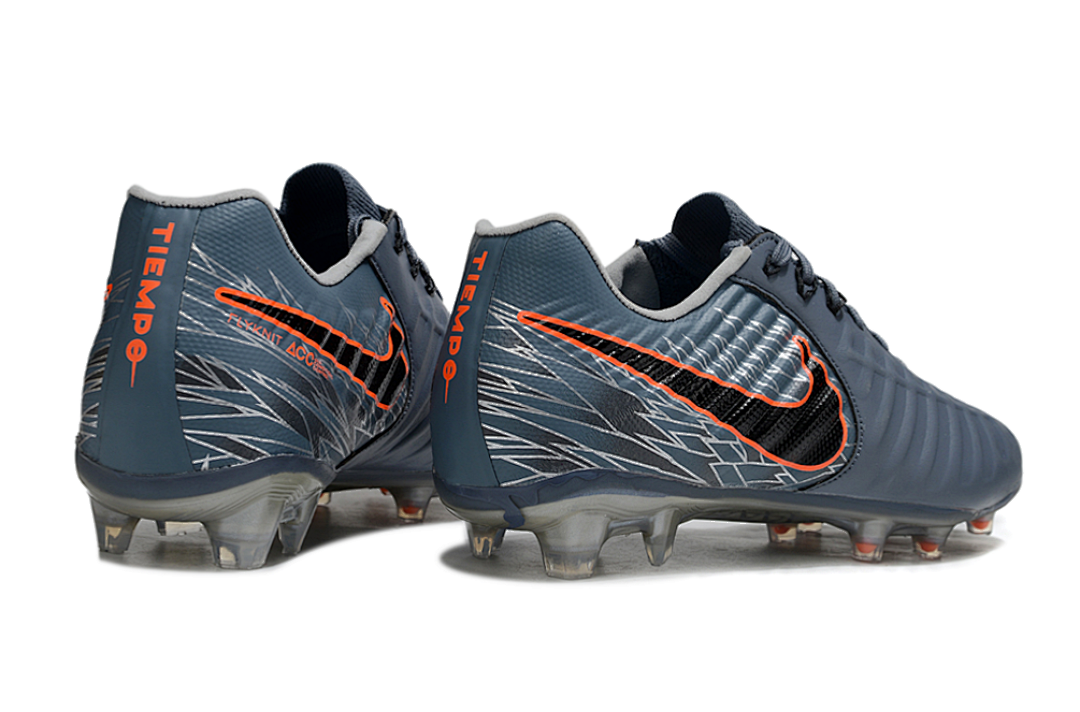 Nike Tiempo Legend 10 Elite Luxe FG Item ID:TL030402 - grey / black / orange - FG low cut