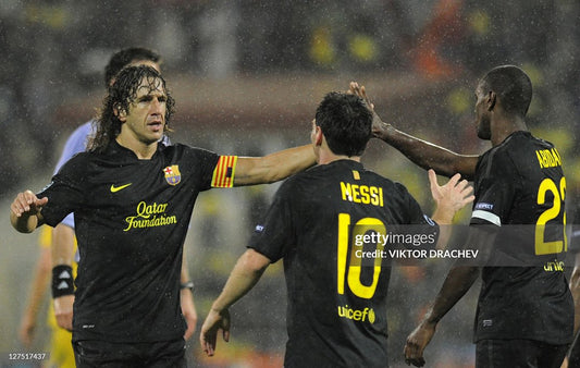 Barcelona 11/12 Away Player Version Long Sleeve Football Shirt