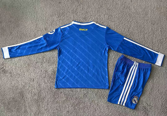 Kids Real Madrid 25/26 Third Long Sleeve Football Shirt
