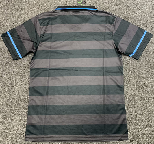 Inter Milan 97/98 Third Black/Grey Football Shirt