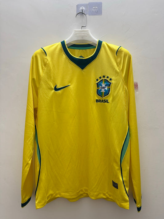 Brazil 26/27 Home Long Sleeve Football Shirt