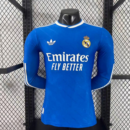 Real Madrid 25/26 Third Long Sleeve Football Shirt