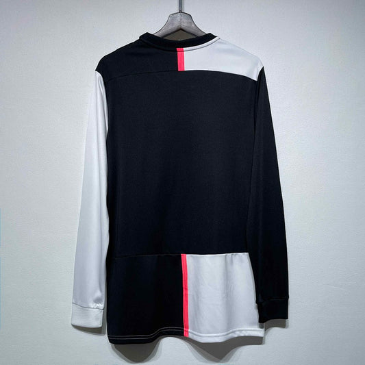 Juventus 19/20 Home Long Sleeve Football Shirt