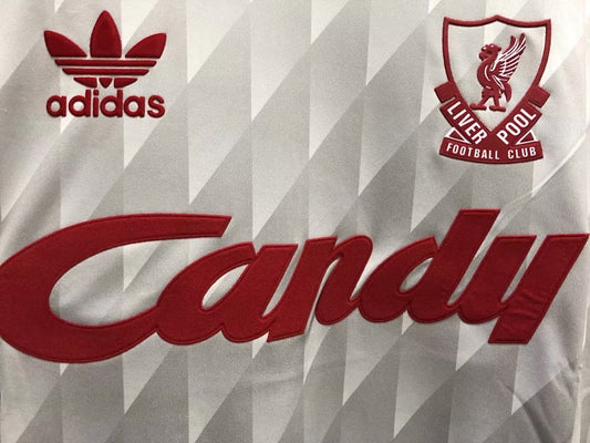 Liverpool 89/91 Away Football Shirt