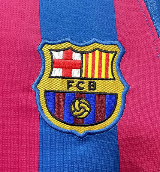 Barcelona 05/06 Home Long Sleeve Football Shirt