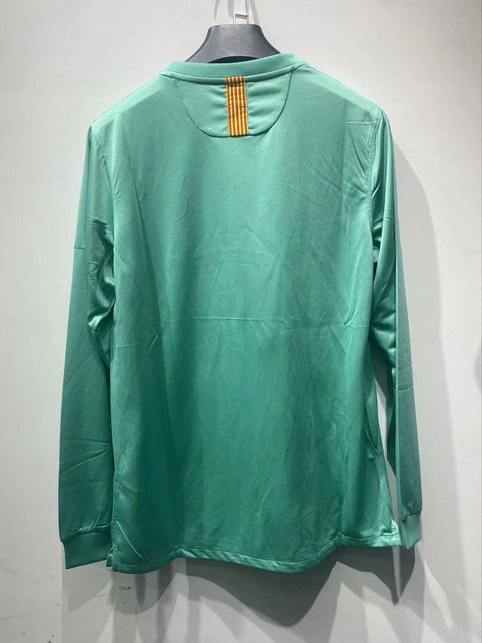 Barcelona 10/11 Away Long Sleeve Football Shirt