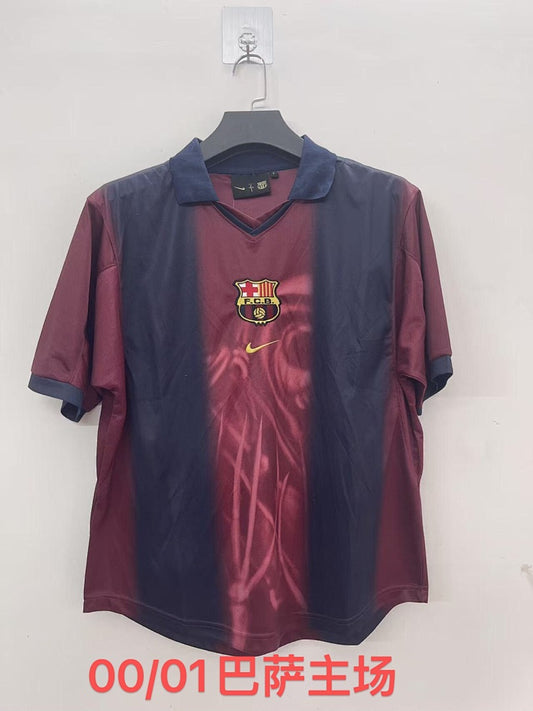 Barcelona 00/01 Home Football Shirt