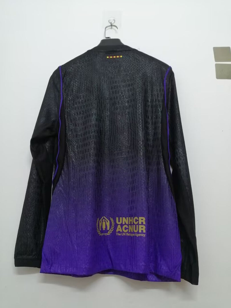 Barcelona 26/27 Away Long Sleeve Player Version Football Shirt