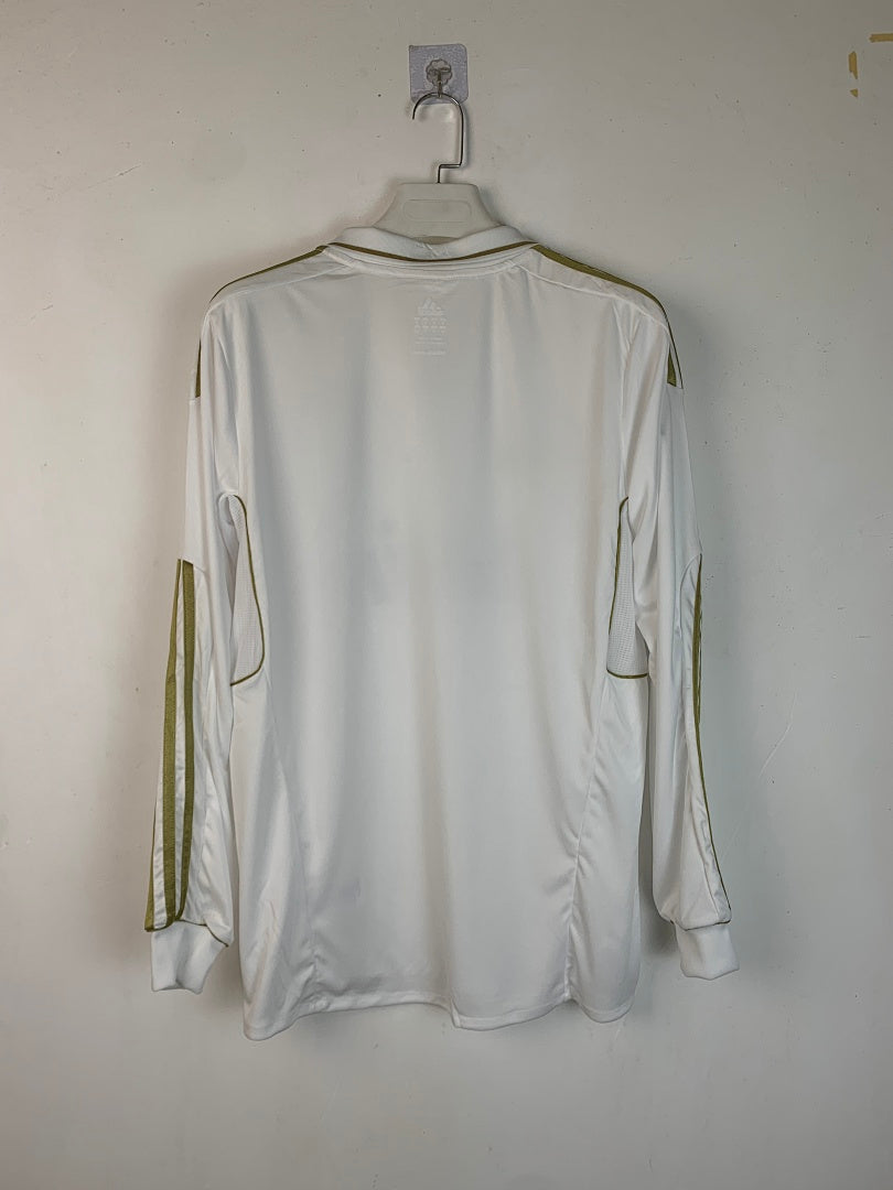 Real Madrid 11/12 Home Long Sleeve Football Shirt