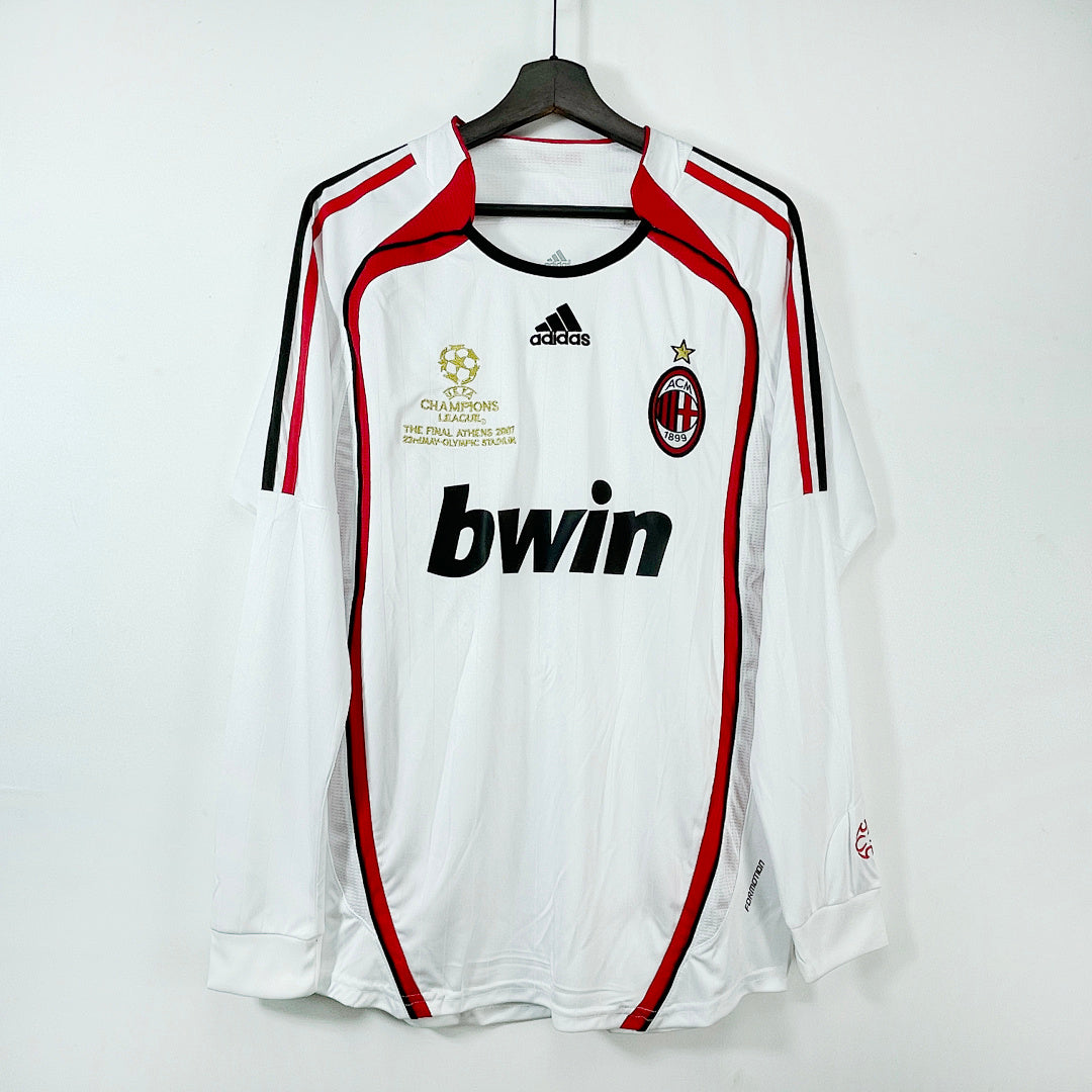 AC Milan 06/07 Away Long Sleeve Football Shirt