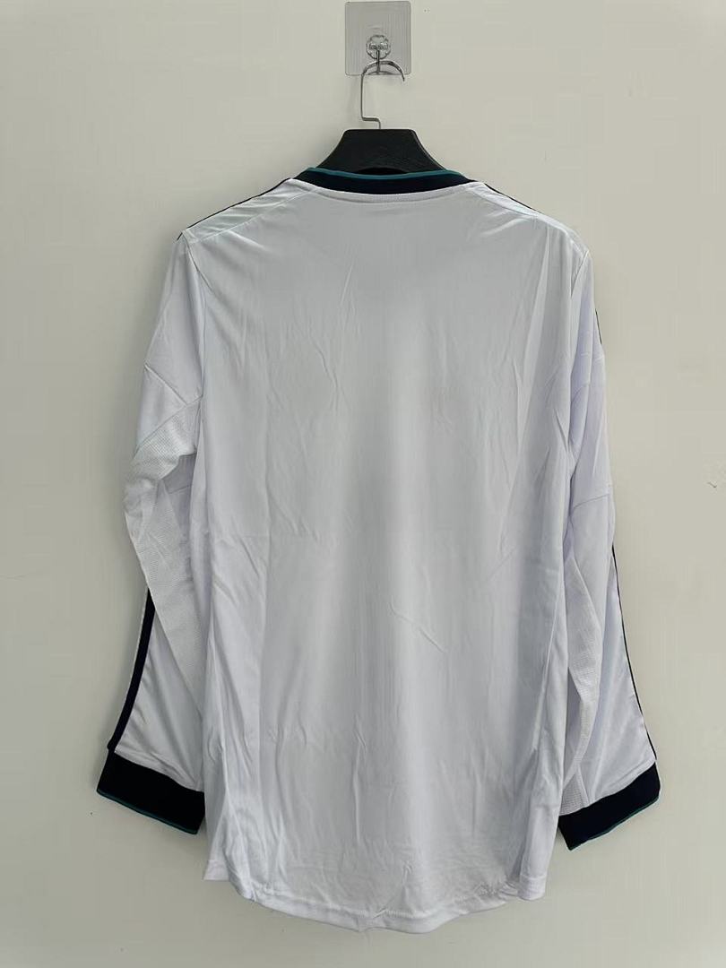 Real Madrid 12/13 Home Long Sleeve Football Shirt