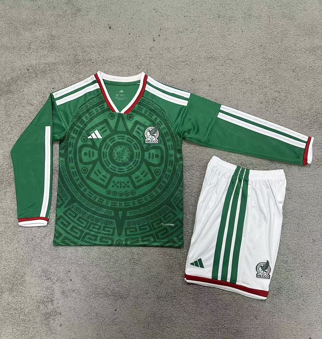 Mexico 2026 Home Long Sleeve Football Shirt