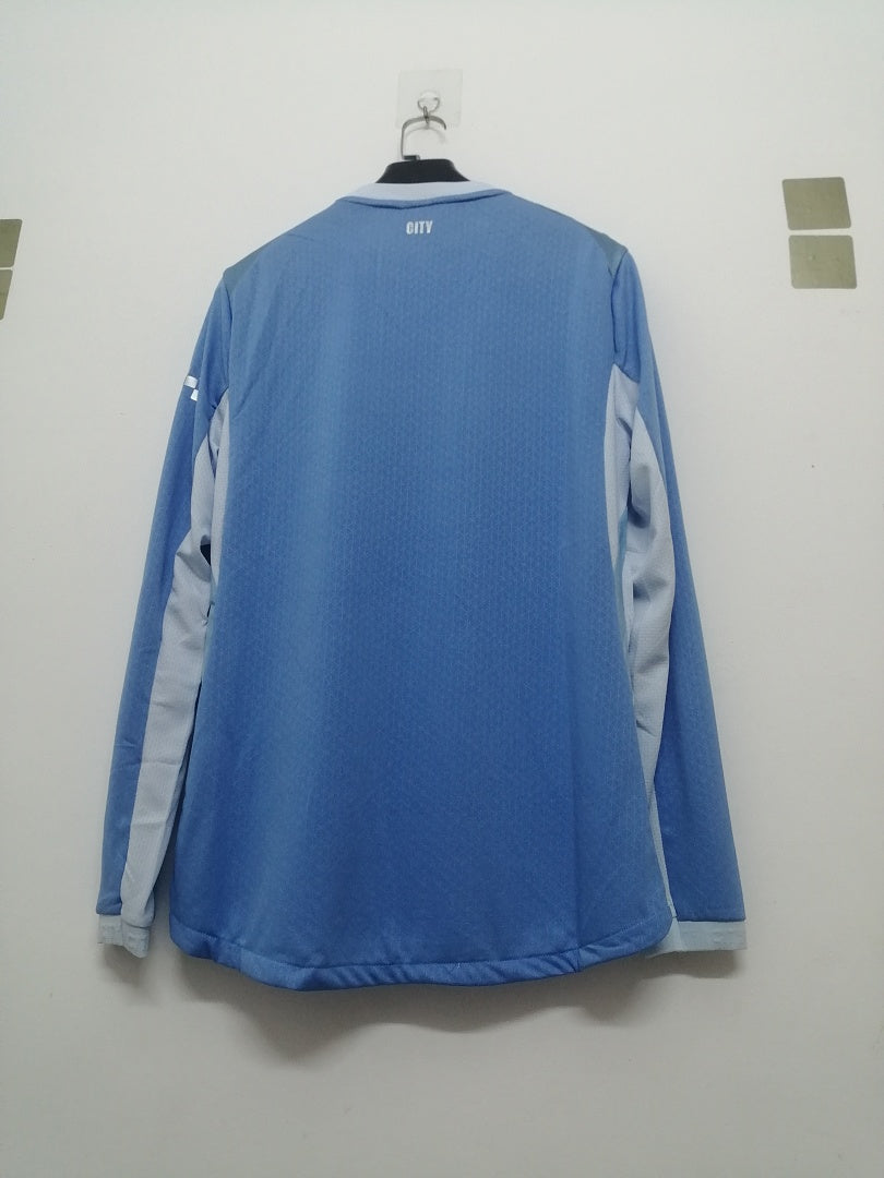 Manchester City 26/27 Home Long Sleeve Player Version Football Shirt