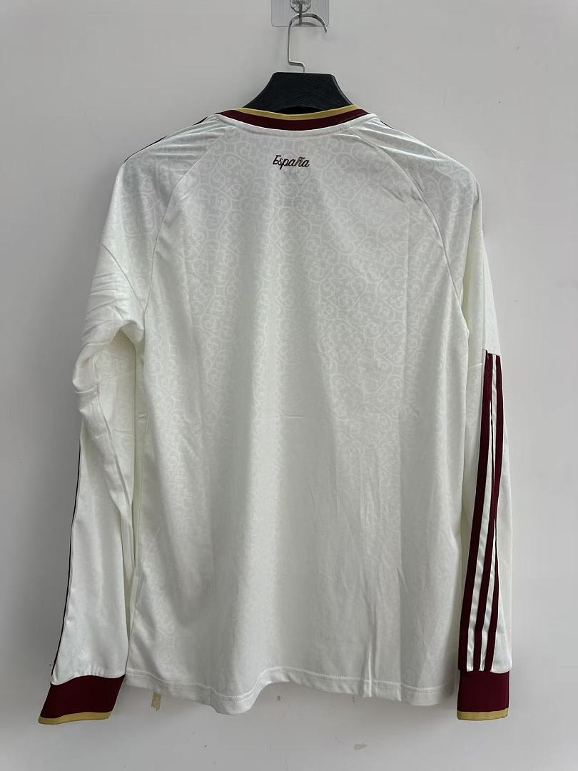 Spain 26/27 Away Long Sleeve Football Shirt