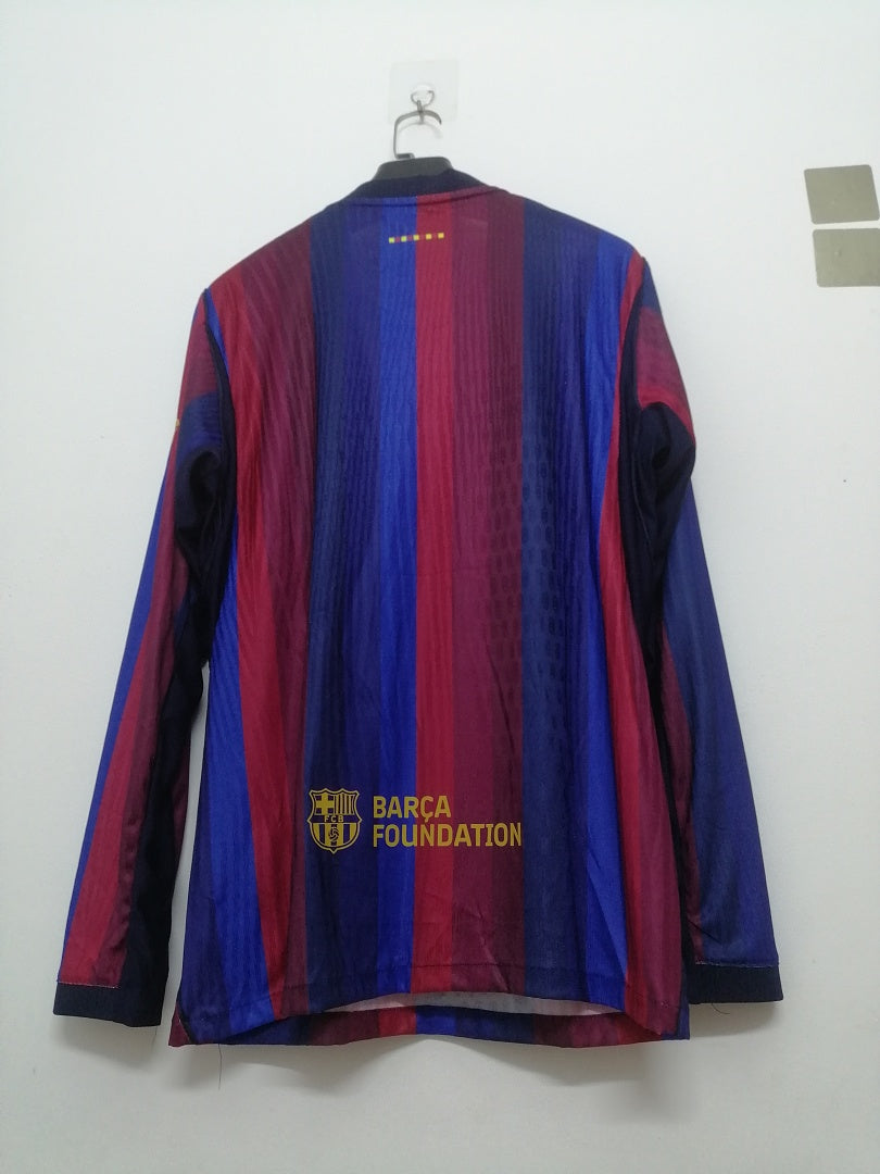 Barcelona 26/27 Home Long Sleeve Player Version Football Shirt
