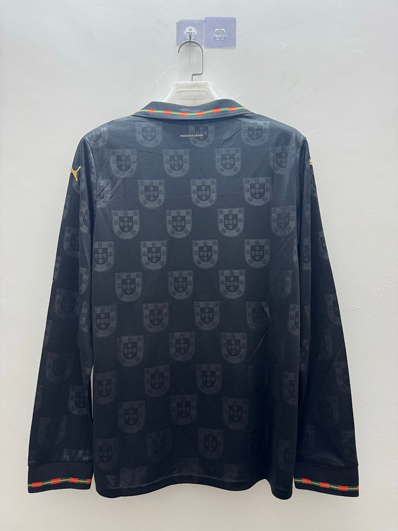 Portugal 26/27 Black Special Edition Long Sleeve Football Shirt