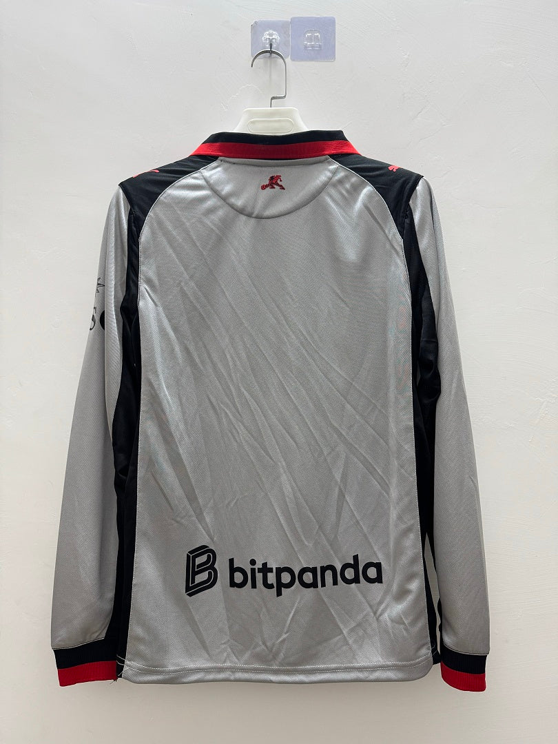 AC Milan 26/27 Grey Long Sleeve Football Shirt
