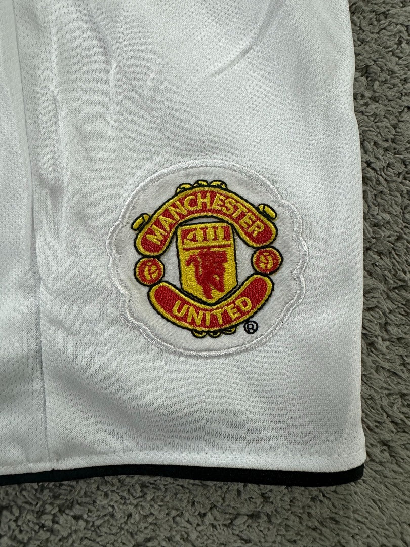 Kids Retro Manchester United 07/08 Home Football Shirt