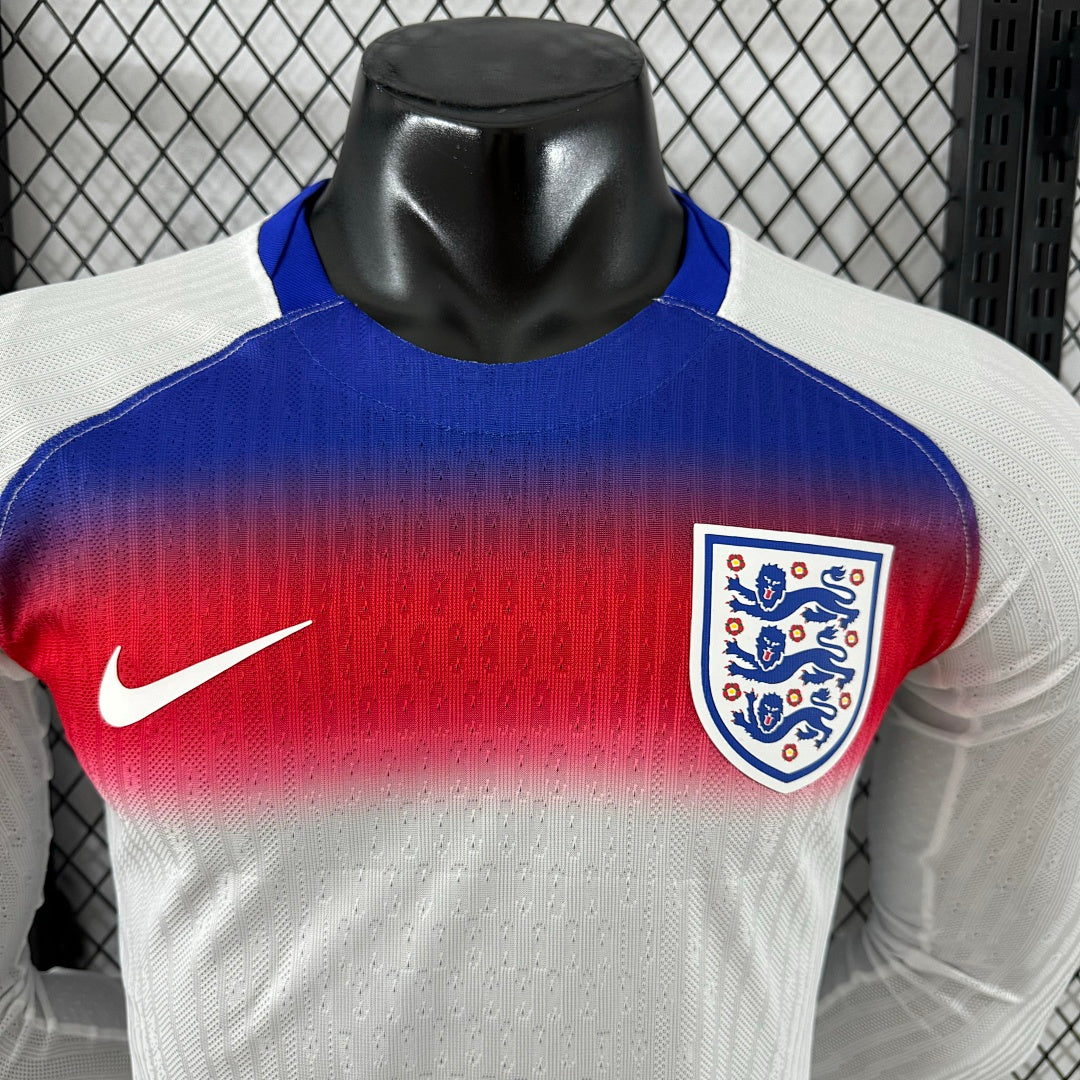 England 25/26 Home Long Sleeve Football Shirt