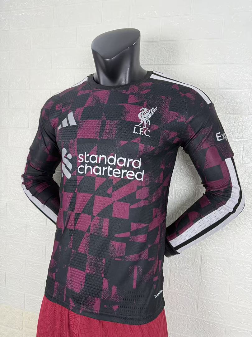 Liverpool 26/27 Third Long Sleeve Player Version Football Shirt