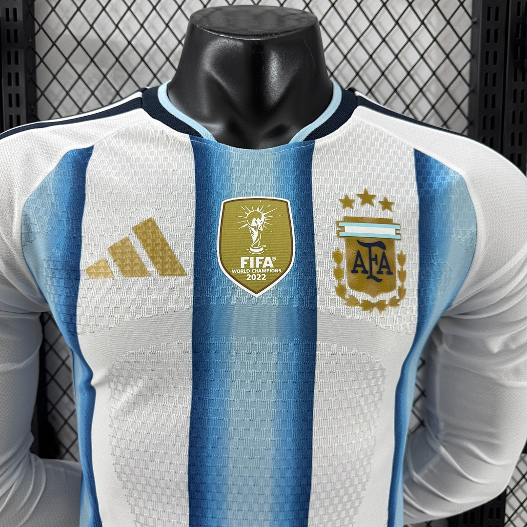 Argentina 2026 Home Long Sleeve Football Shirt