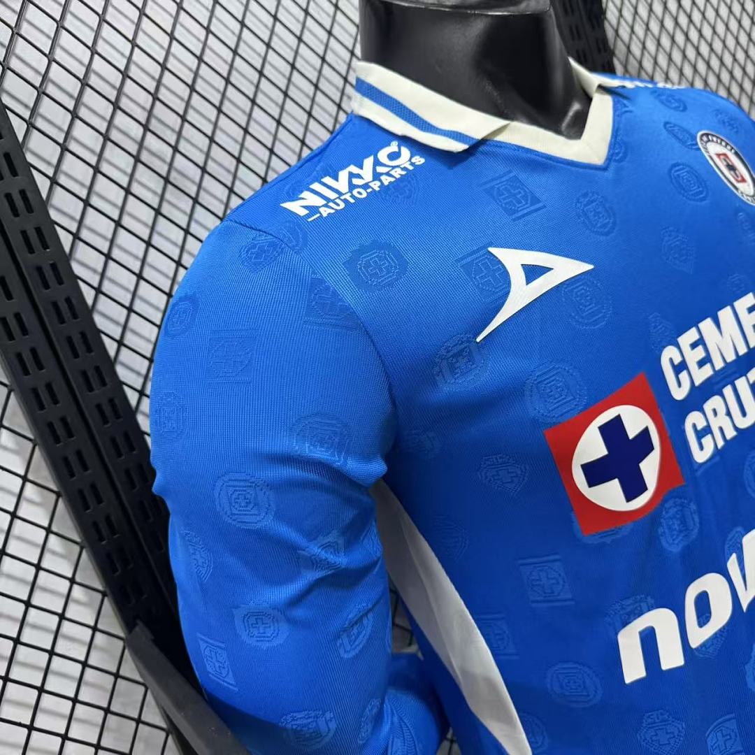Cruz Azul 26/27 Home Long Sleeve Football Shirt