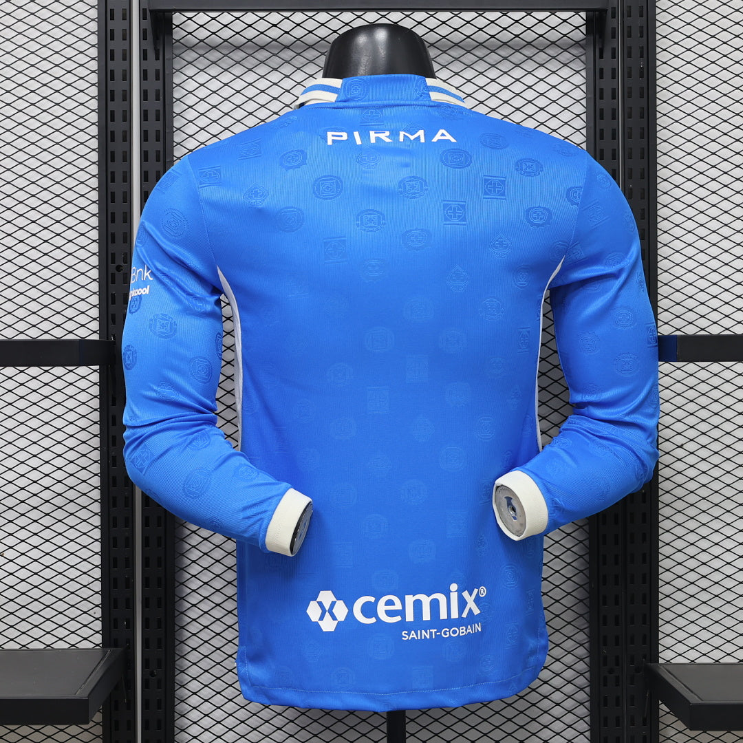 Cruz Azul 26/27 Home Long Sleeve Football Shirt