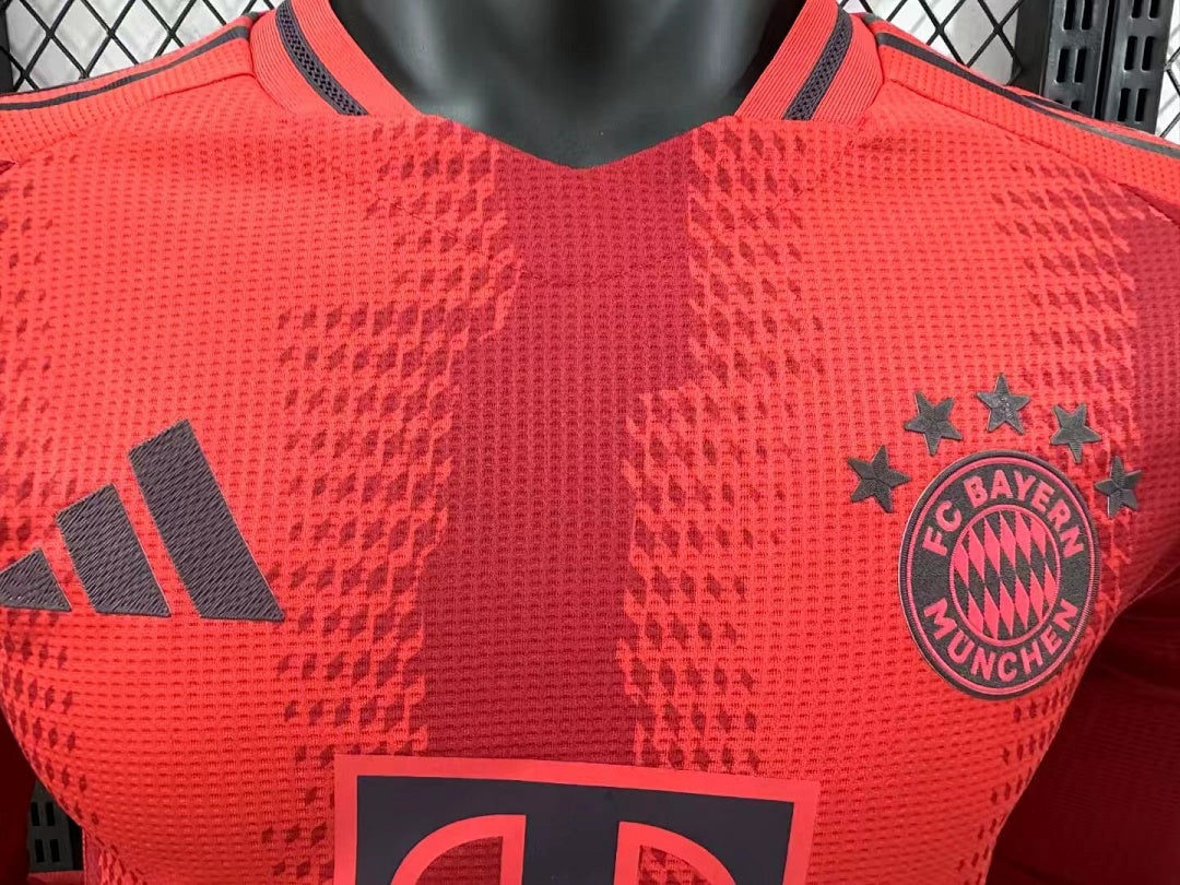 Bayern Munich 24/25 Home Long Sleeve Football Shirt