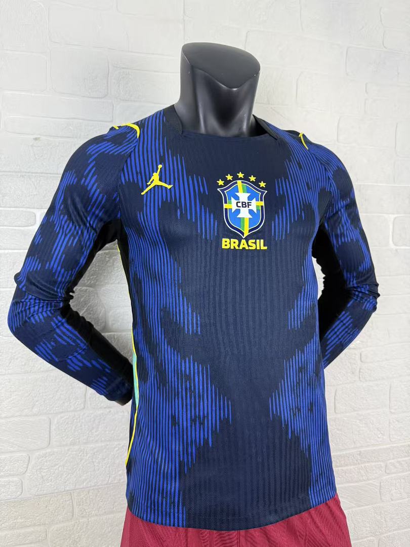 Brazil 26/27 Away Long Sleeve Player Version Football Shirt