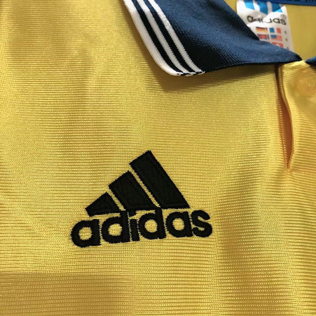 Marseille 98/99 Away Gold Football Shirt