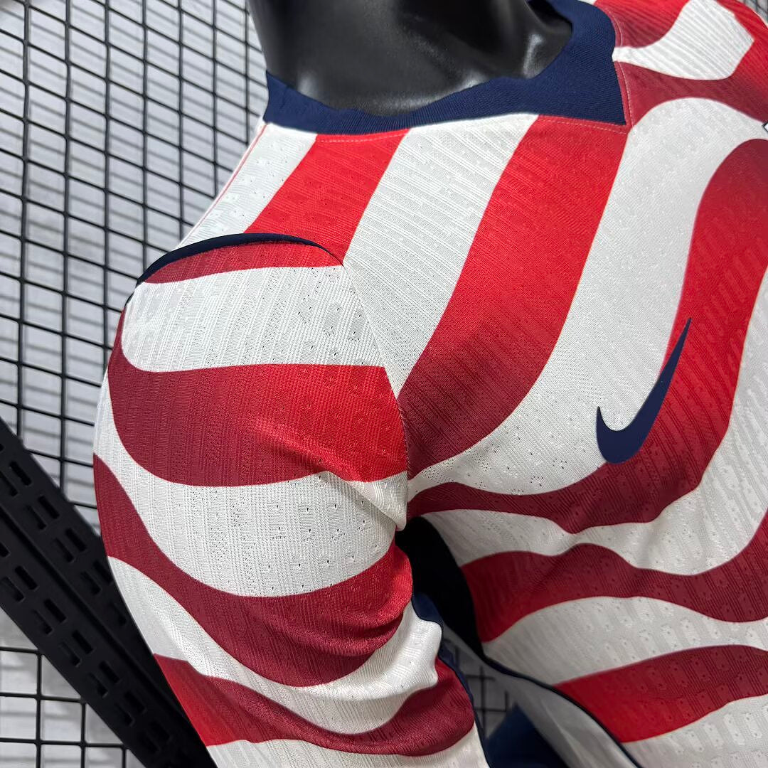 USA 2026 Home Long Sleeve Football Shirt