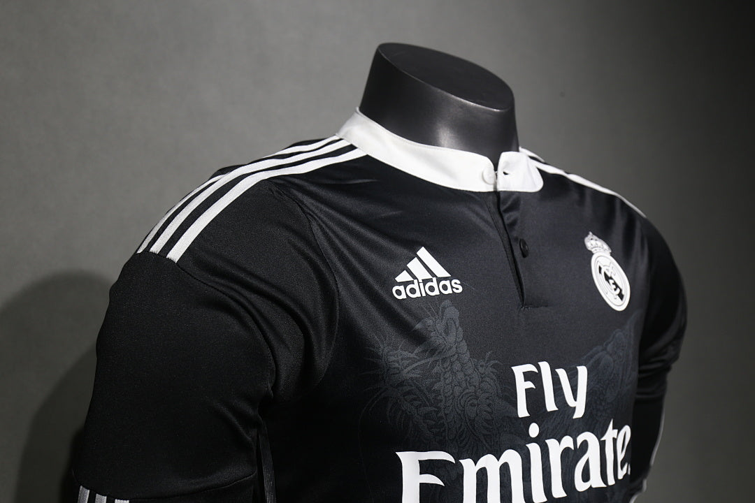 Real Madrid 14/15 Away Long Sleeve Football Shirt