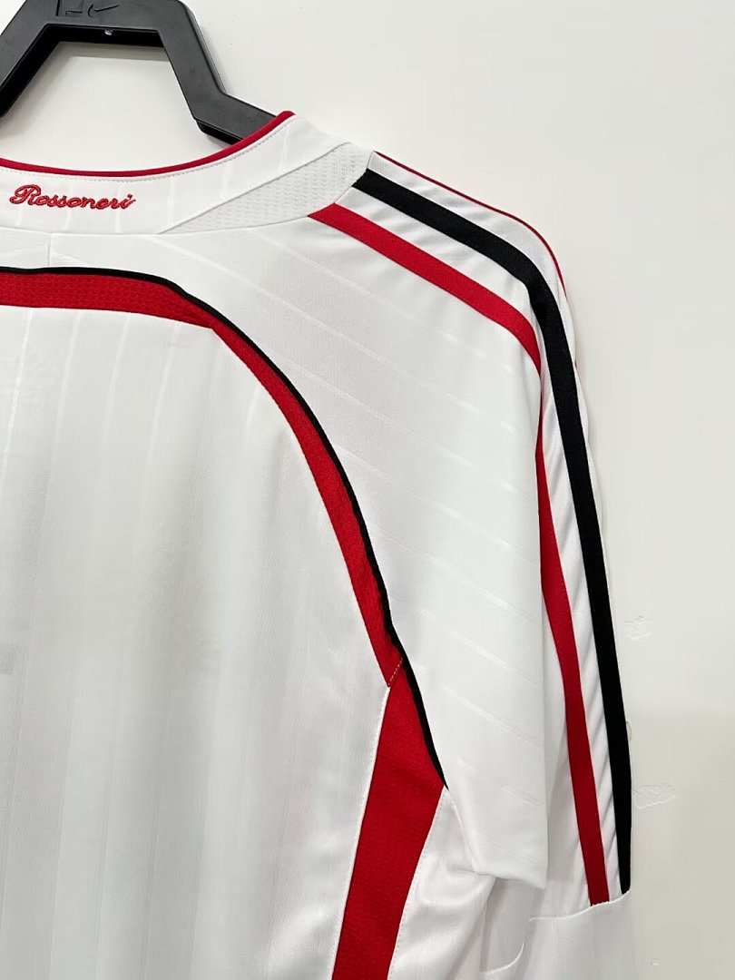AC Milan 06/07 Away Long Sleeve Football Shirt