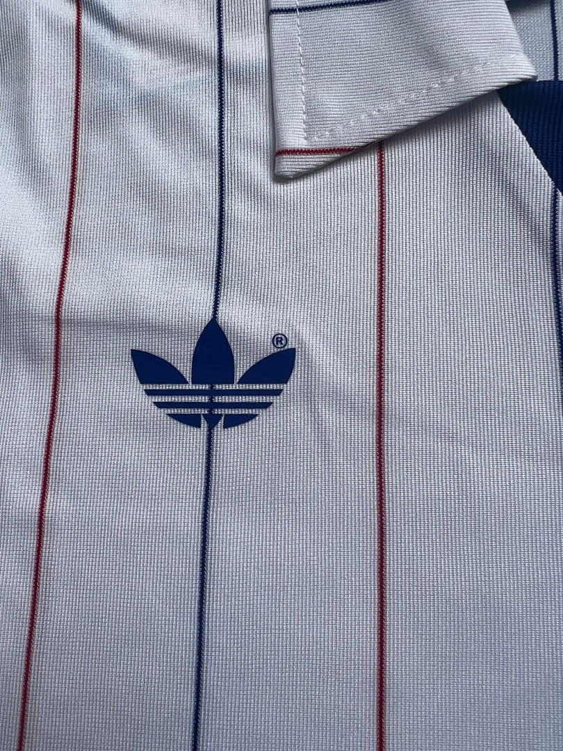 France 80/82 Away Long Sleeve Football Shirt