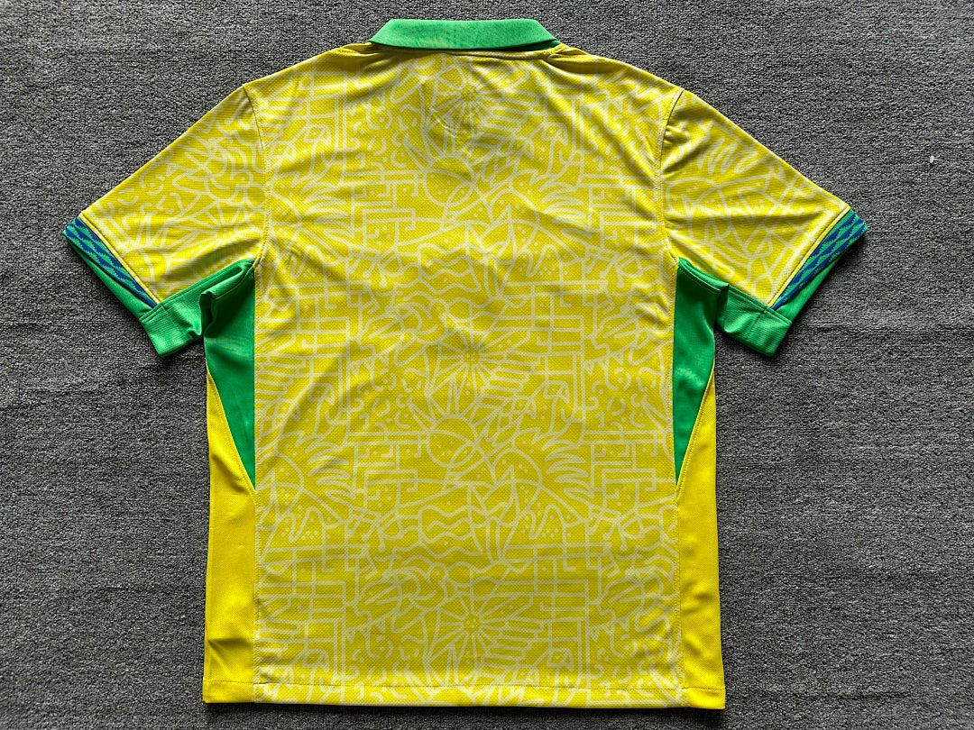 Brazil 2024 Home Football Shirt