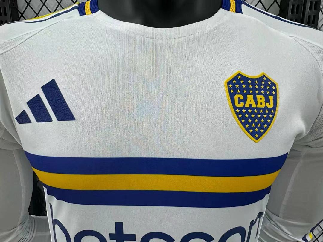 Boca Juniors 24/25 Away Long Sleeve Football Shirt