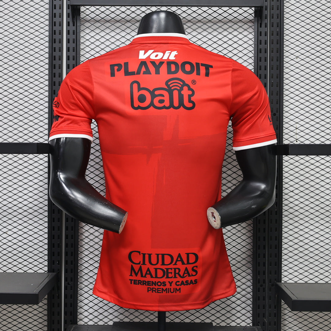 S XL 26/27 Away Red Player Version Football Shirt