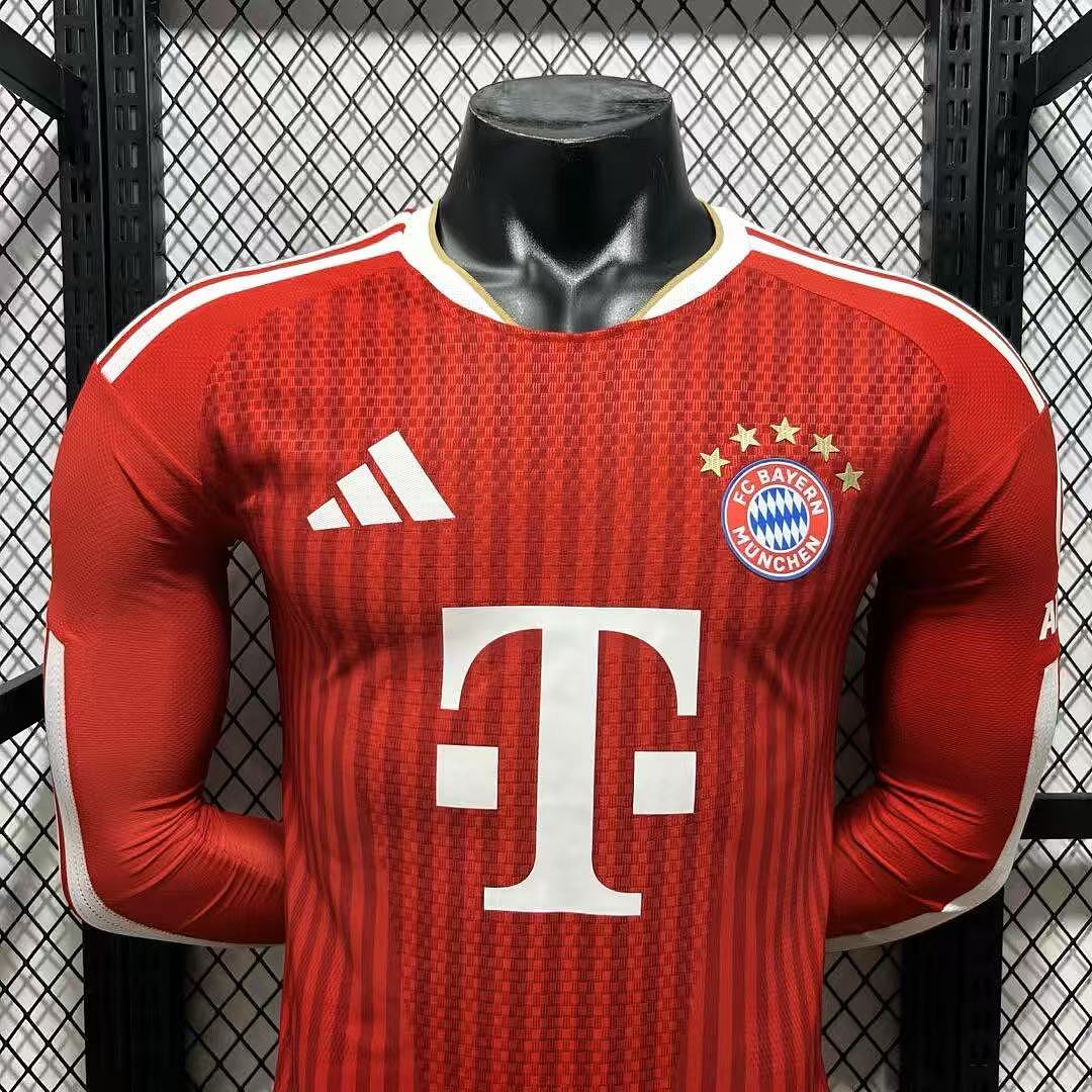 Bayern Munich 26/27 Home Long Sleeve Football Shirt