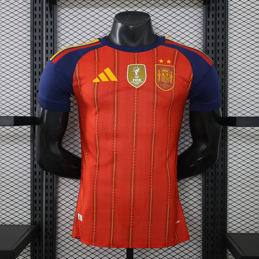 Spain 26/27 Home Football Shirt
