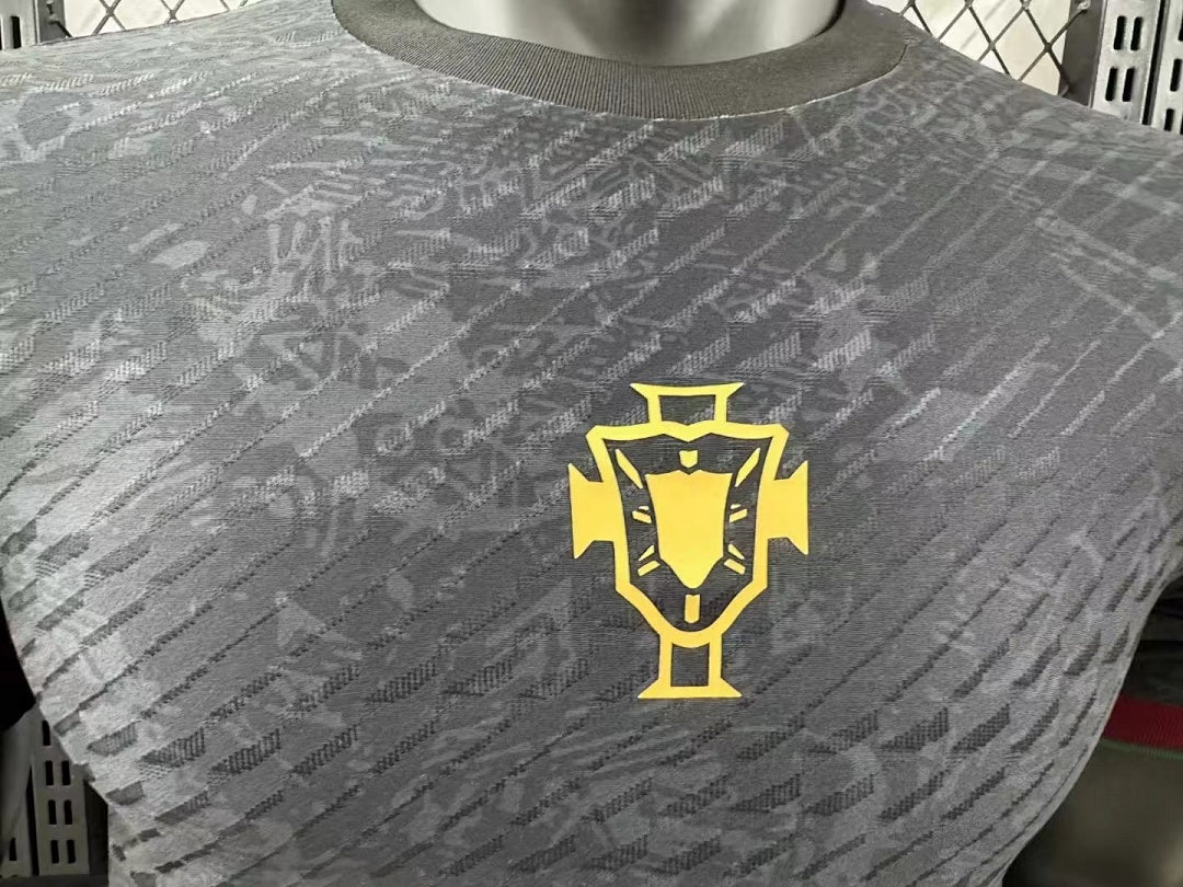 Portugal 23/24 Black/Grey Football Shirt