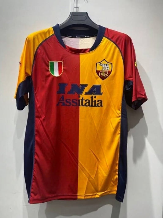 Roma 01/02 Home Football Shirt