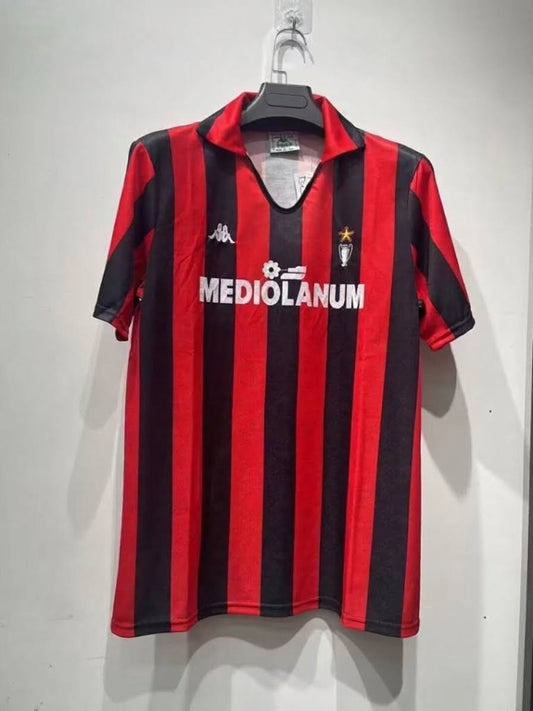 AC Milan 89/90 Home Football Shirt