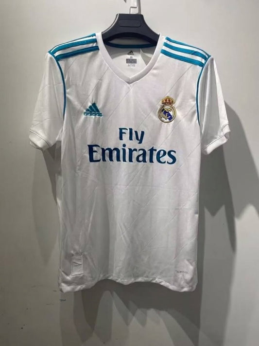 Real Madrid 17/18 Home Football Shirt