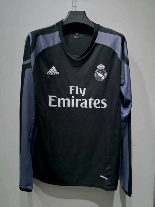 Real Madrid 16/17 Third Long Sleeve Football Shirt