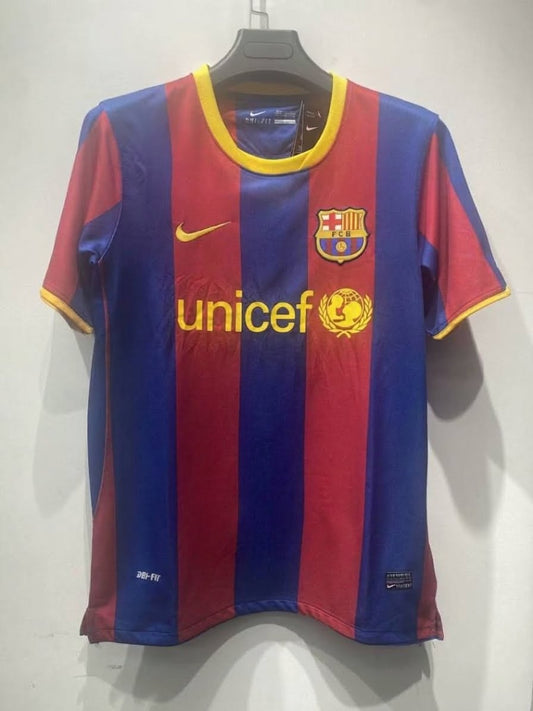 Barcelona 10/11 Home Football Shirt