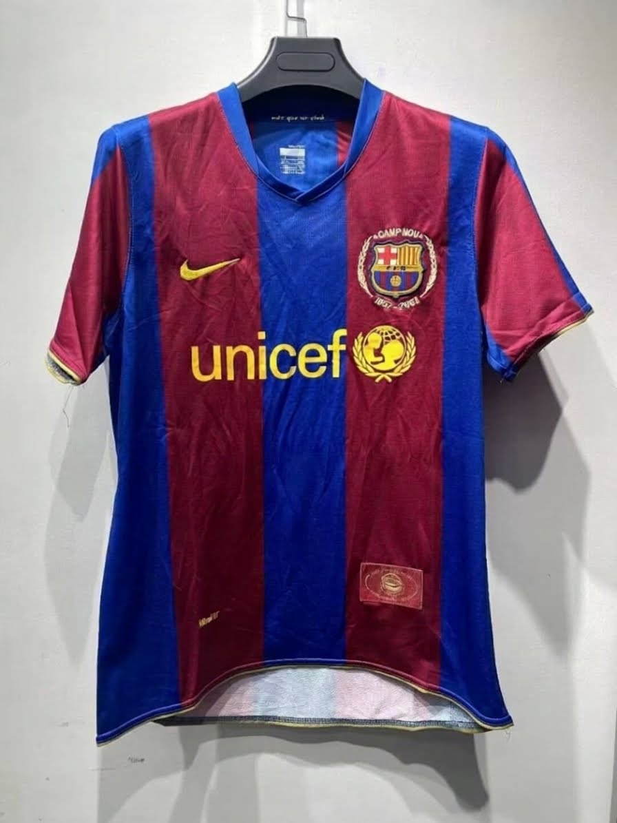Barcelona 07/08 Home Football Shirt