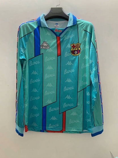 Barcelona 96/97 Away Long Sleeve Football Shirt