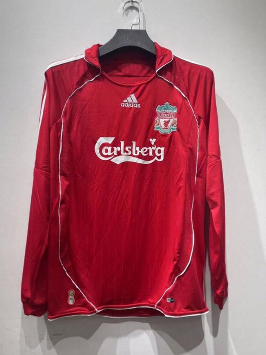 Liverpool 06/07 Home Long Sleeve Football Shirt
